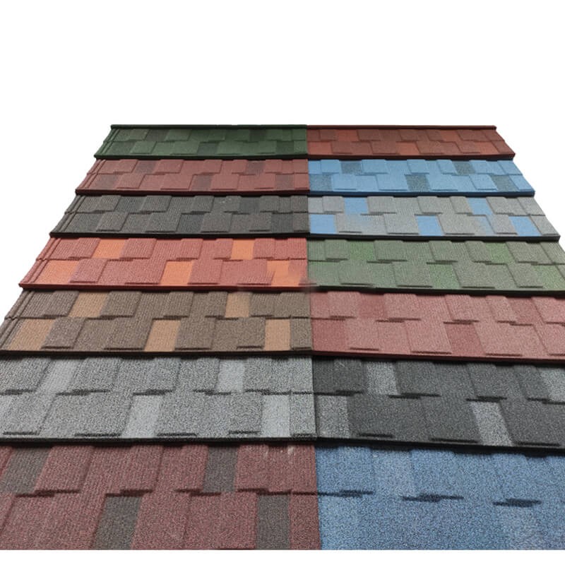 Color Stone Coated Metal Roof Tiles B