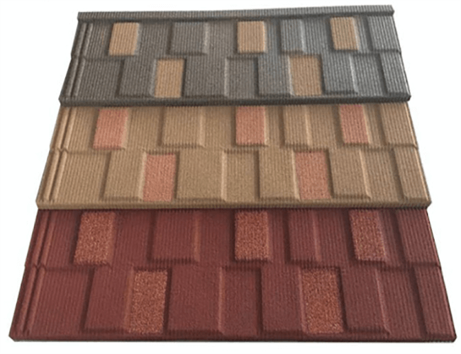 Color Stone Coated Metal Roof Tiles B