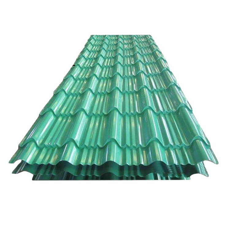 PPGI PPGL Corrugation Color Coated Steel Roofing Tile